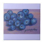 Blueberries Print Tile tiles