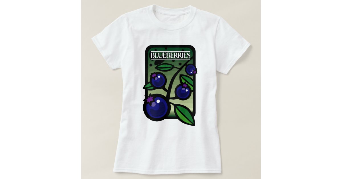 Blueberries TShirt Zazzle