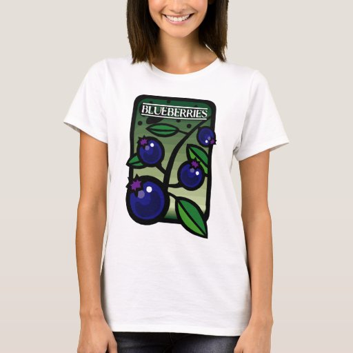 Blueberries TShirt Zazzle