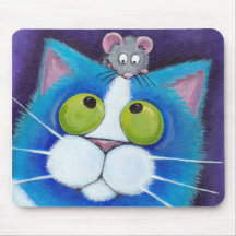 Blueberry and Wee Mousey Mousepad