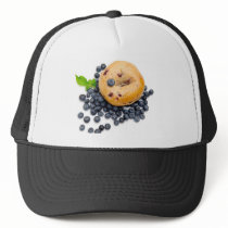 Blueberry Bagel Trucker Hat