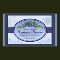 Blueberry cannning label R2 stickers