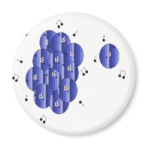 Blueberry Choir magnets