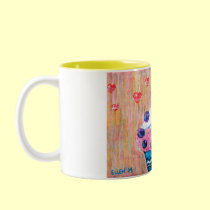 Blueberry Cupcake Love mugs