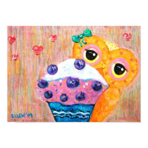 Blueberry Cupcake Love posters