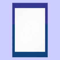 Blueberry Duel Border Stationery stationery