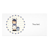 Blueberry Girl photo cards