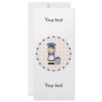 Blueberry Girl rack cards