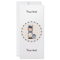 Blueberry Girl rack cards