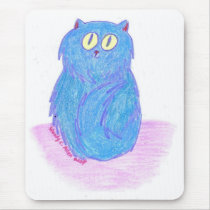 Blueberry Kitten mousepads