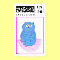 Blueberry Kitten postage