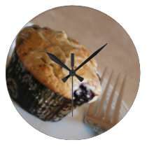 Blueberry Muffin Kitchen Clock