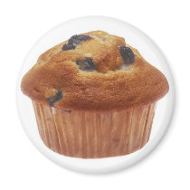 Blueberry Muffin magnets by clarachandler Blueberry Muffin magnets