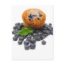 Blueberry Muffin Post Card