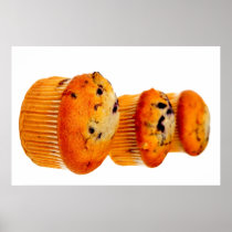 Blueberry Muffin Poster
