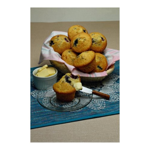 Blueberry muffins print