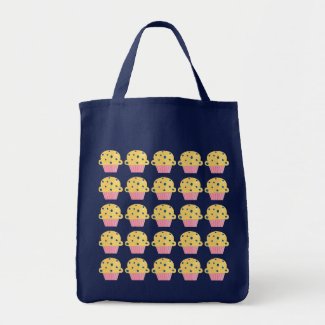 Blueberry Muffins Tote Bag bag