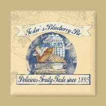 Blueberry Pie magnets