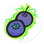 Blueberry Sticker