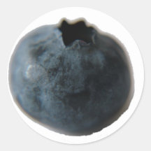 Blueberry sticker