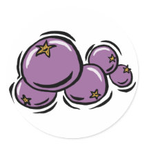 Blueberry Sticker (LIGHT)