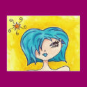 Blueberry Sunrise postcards