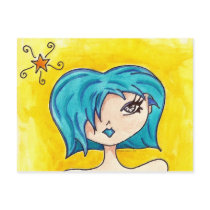 Blueberry Sunrise postcards