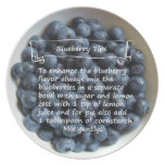 Blueberry Tips Plate Blueberry Tips Plate