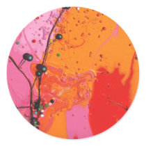 "Blueberry Tree Detail" Round Sticker