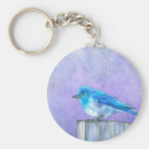 Bluebird Bliss Keychains