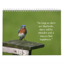 bluebird calendar