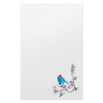 Bluebird Christmas! stationery