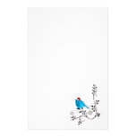 Bluebird Christmas! Stationery Paper