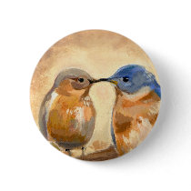 Bluebird Kiss Buttons