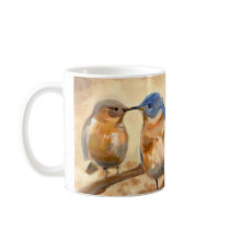 Bluebird Kiss Mugs