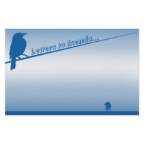 Bluebird Letters to Friends Stationary stationery
