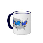 Bluebird Map Ringer Mug