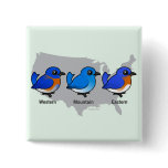 Bluebird Map Square Button