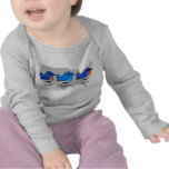 Bluebird Map Infant Long Sleeve T-Shirt