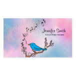 Bluebird Music Teacher Business Card