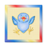 Bluebird of Happiness Fridge Magnets