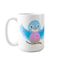 Bluebird of Happiness mugs