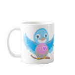 Bluebird of Happiness Coffee Mugs