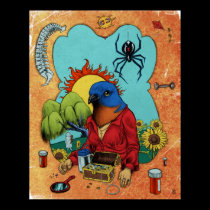 Bluebird of Happiness posters