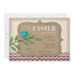 Bluebird on a Branch Scrapbook Easter Invitations