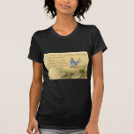 Bluebird on Branch & Victor Hugo Quote Shirt