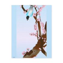 Bluebird - Postcard