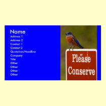 Bluebird Profile Card business cards
