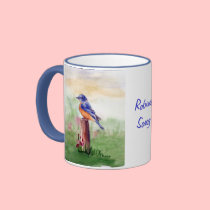 Bluebird Song Mug