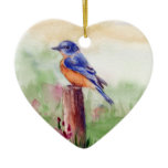 Bluebird Song Ornament
